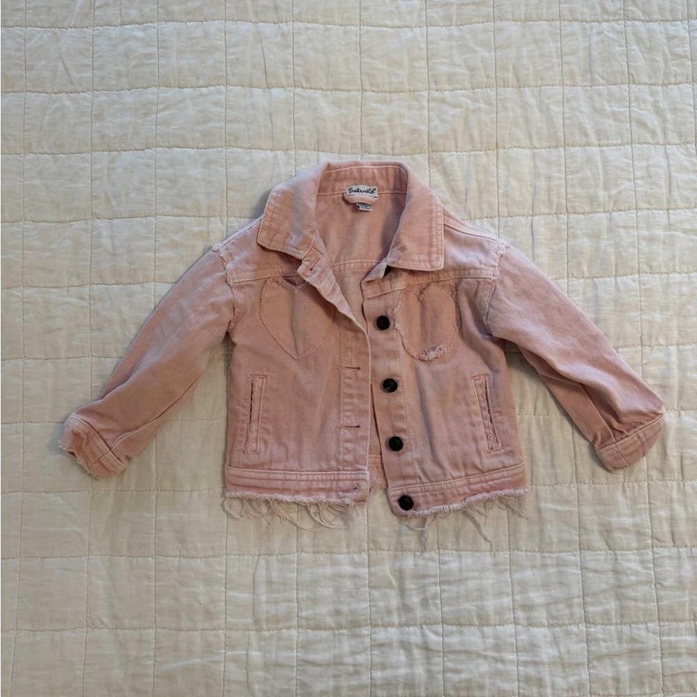 Baby Splendid Light Pink Denim Jacket
